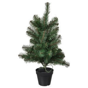 ВИНТЕР 2021 Искусственное растение с подсветкой, с батарейным питанием, рождественская елка зеленый