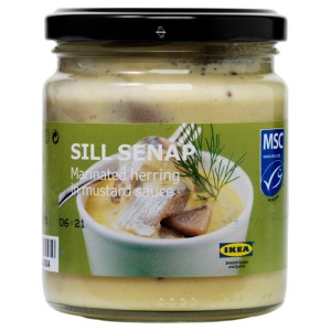 SILL SENAP Сельдь маринованная в горчич соусе