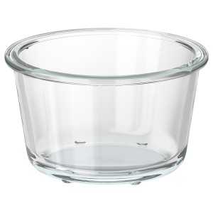 ИКЕА/365+ Контейнер для продуктов, круглой формы, стекло