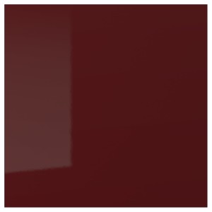 КАЛЛАРП Фронтальная панель ящика, глянцевый темный красно-коричневый