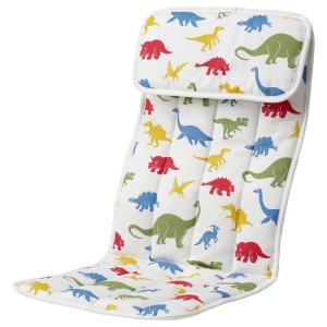 ПОЭНГ Подушка-сиденье на детское кресло, Медског, орнамент «динозавры»