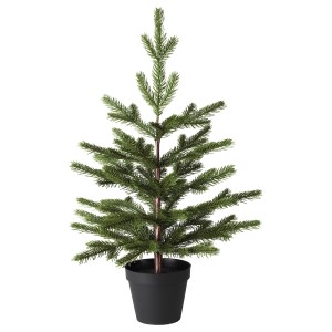 ВИНТЕР 2020 Искусственное растение в горшке, д/дома/улицы, рождественская елка зеленый