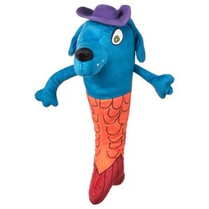 САГОСКАТТ 2021 Мягкая игрушка, собака-русалка, разноцветный